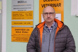 Boštjan Barbič, direktor Veterinarske bolnice Brežice (Foto: M. Ž.)