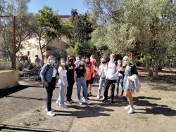FOTO: Kostanjeviški učenci na mednarodni izmenjavi v Španiji