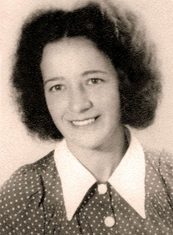 Julijana Zakrajšek v mladih letih. (Foto: osebni arhiv