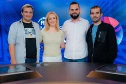 Sanja Modrič in Emir Haskić na Aktualu: Če je v dvorani Sanja, ekipe zmagujejo!