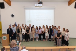 14. svečana podelitev diplom Višje šole Grm Novo mesto