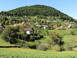 Semiška gora se tako kot številne druge vinske gorice vse bolj  spreminja v naselje, vinogradi pa se opuščajo. (Foto: Uroš Novina)