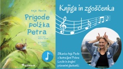 Prigode polžka Petra - Zgoščenka z besedili Anje Pavlin & glasbo Tomislava Jovanovića - Tokca 🐌🐌🐌