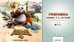 Kung Fu Panda 4 - premiera v nedeljo v Cineplexxu NM 