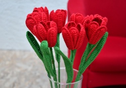 Tulipan je simbol Parkinsonove bolezni.